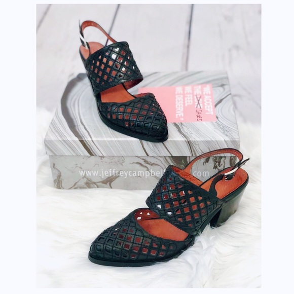 Jeffrey Campbell Cathica Stacked Heel Sandal - Picture 2 of 8